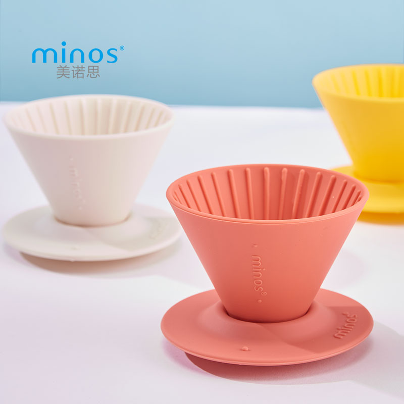 美诺思手冲咖啡水母滤杯V60