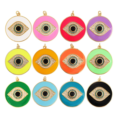 L11 M16 Ювелирные украшения турецкий дьявол глаз злой глаз, уклоняющийся от питья бумаги бумаги