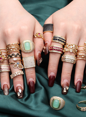 微镶锆石欧美爱心锆石