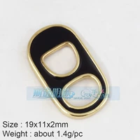 Черный, 19x, 11mm