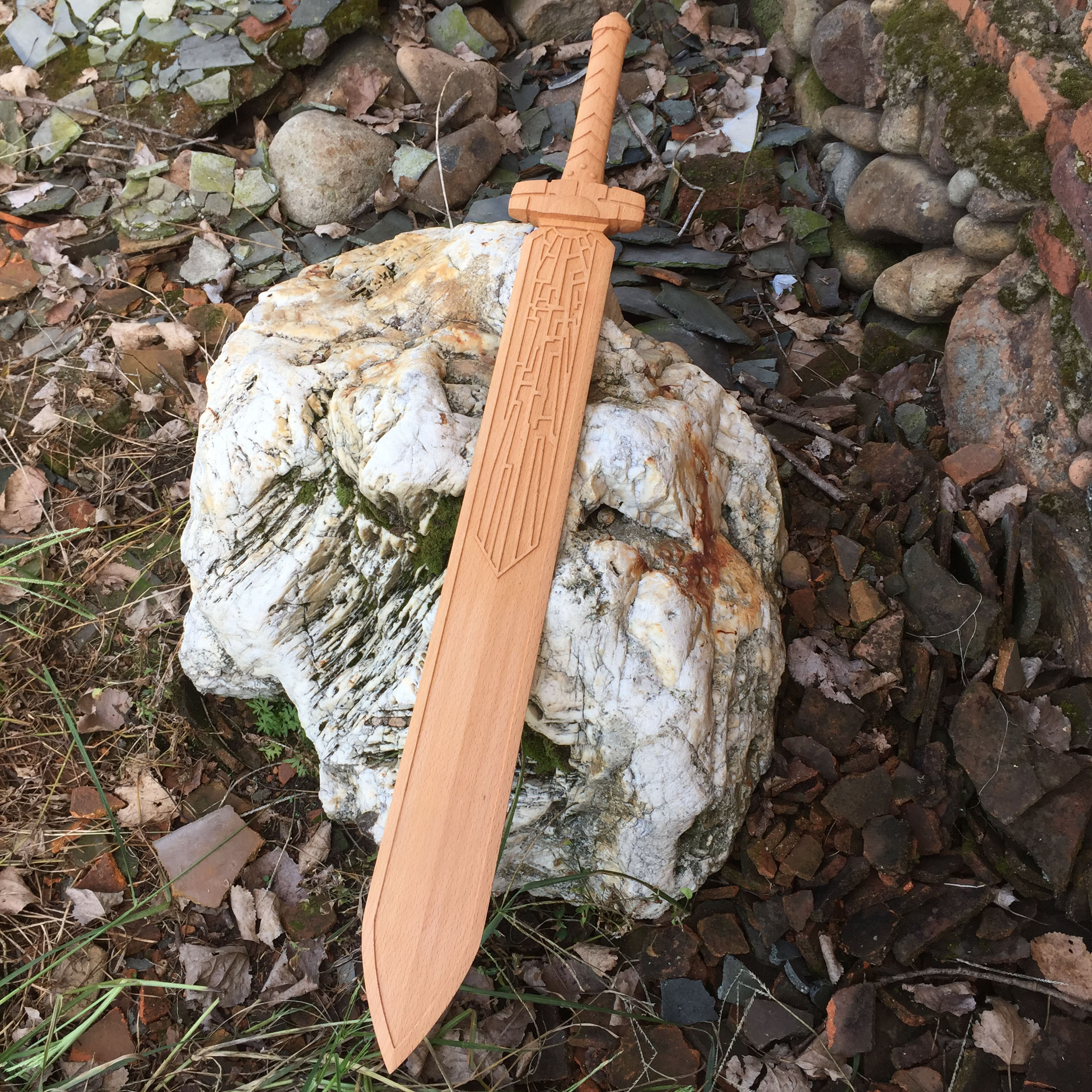 木剑兵器龙虎门-无敌凶器