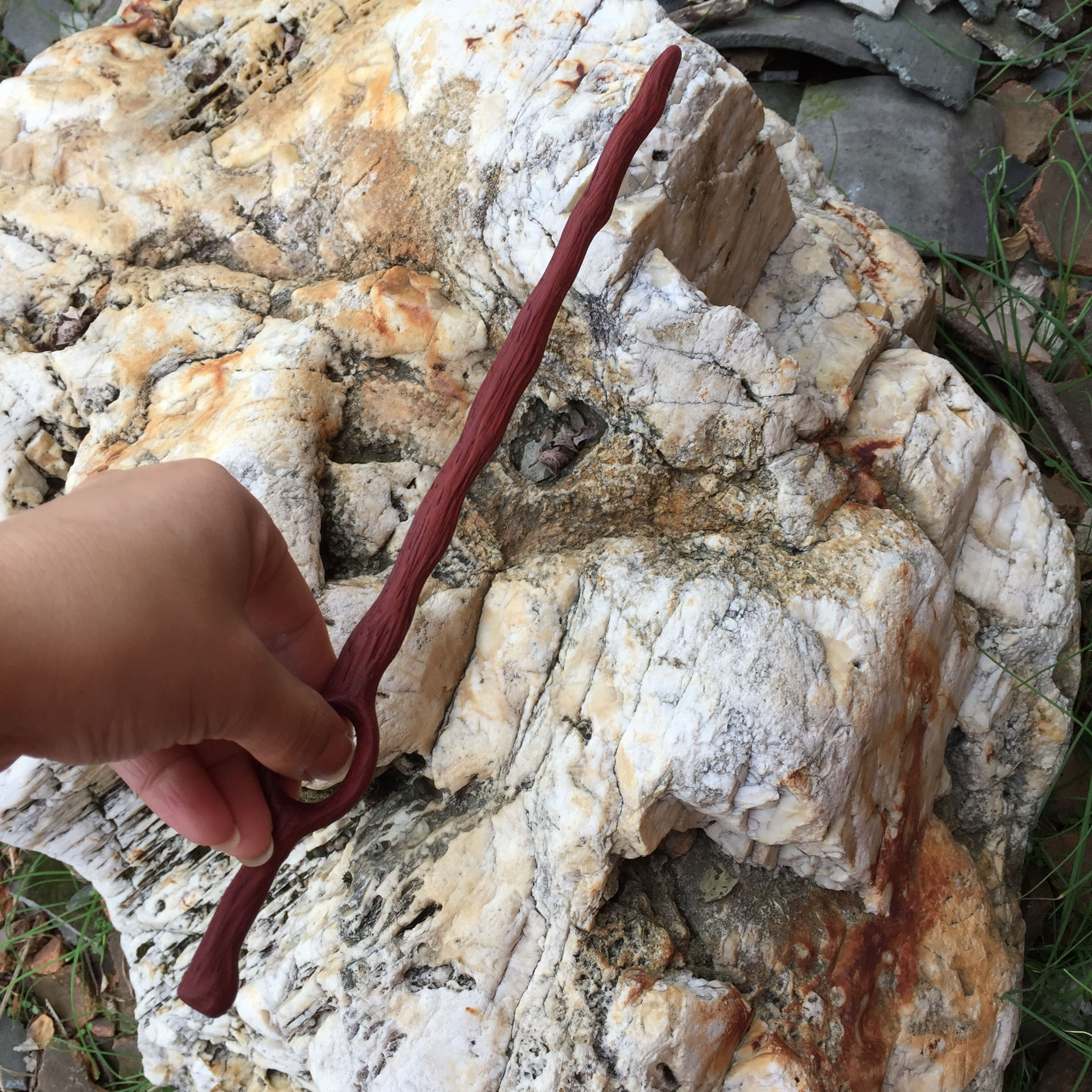 木剑兵器寻秦记古天乐墨子木剑影视刀剑道具1:1还原有颜色