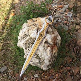 木剑兵器原神COS游戏动漫无尽之剑木质周边刀剑手办男孩女孩玩具