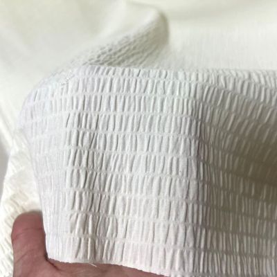泡泡棉面料春夏衬衫连衣裙提花布