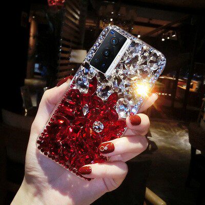vivoX100奢华水钻手机壳女款