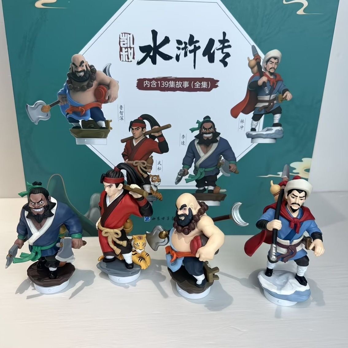 凯叔讲故事故事水浒传玩偶早教机早教手办凯叔故事机四大名著