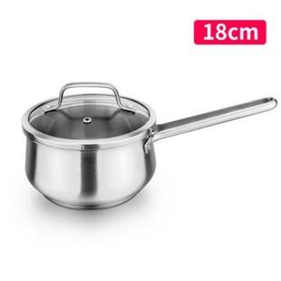 创生304不锈钢尚品奶锅宝宝加厚家用辅食迷你小锅子婴儿18cm