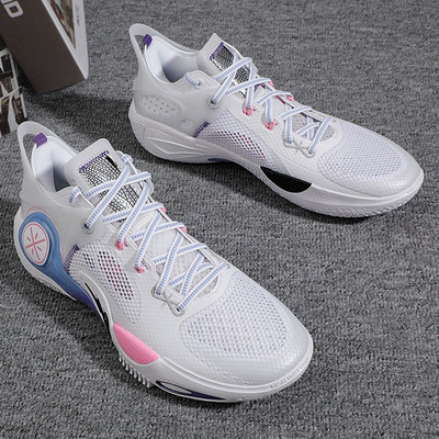 李宁篮球鞋男透气缓震场外篮球鞋