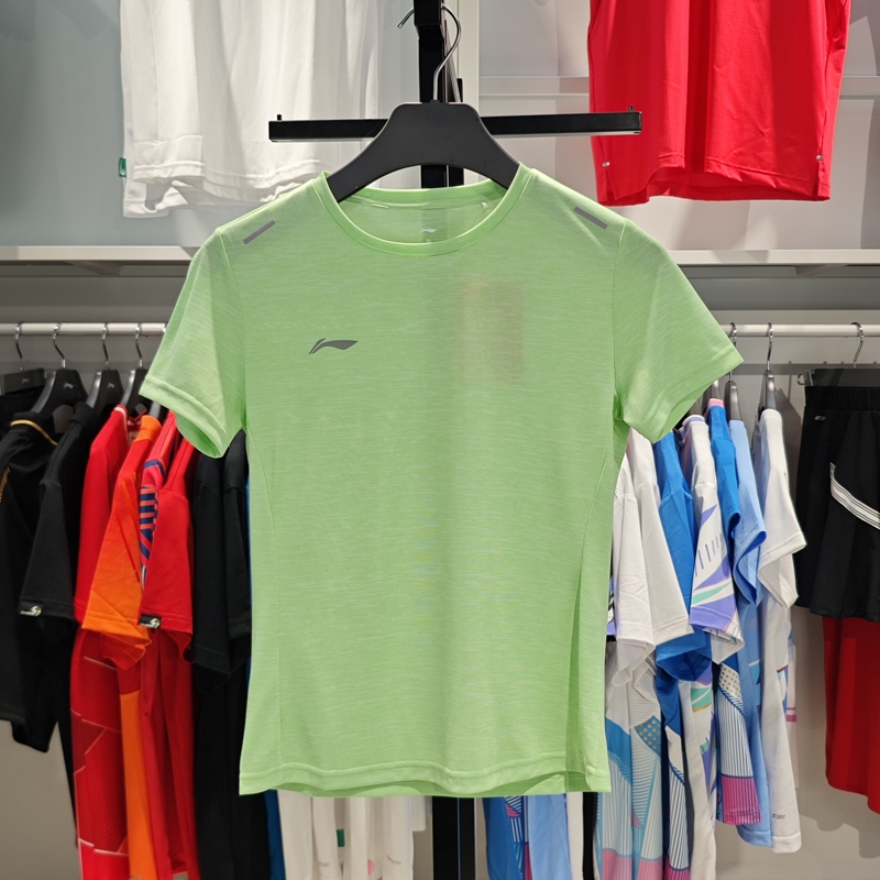 李宁短袖女子速干透气T恤