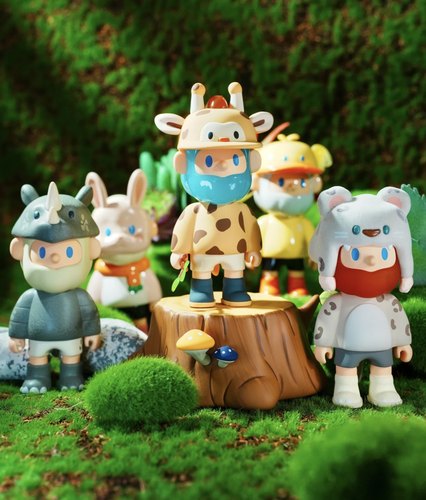 【一件包邮】FARMERBOB7代动物公民盲盒公仔礼物潮玩惊喜款