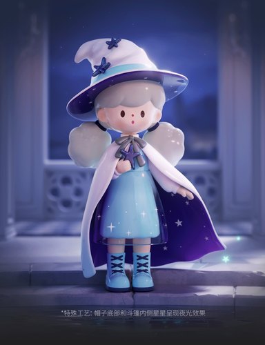 molinta爆米花妹妹追光系列盲盒