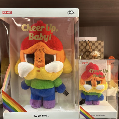 CRYBABY哭娃泰国大象毛绒公仔