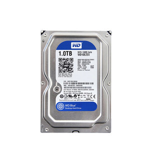 WD/西部数据 10EZEX蓝盘SATA3 3.5英寸台式机1TB机械硬盘7200转