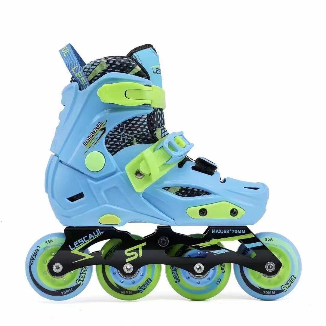 洛神ROSELLE可调码儿童直排轮滑鞋ST单排溜冰鞋轮滑课教培专用鞋