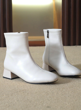 【吉娜专享】新款羊皮瘦瘦靴SZ65-903-1