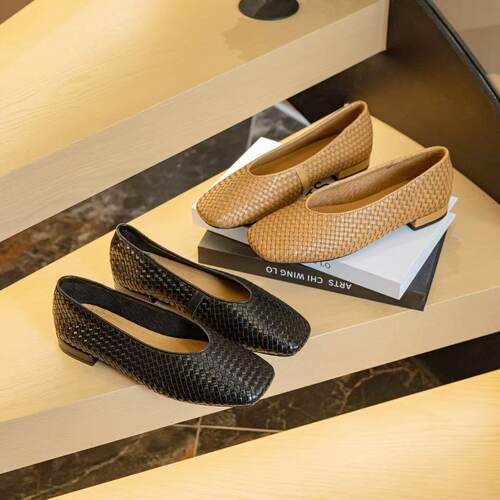 【吉娜专属】轻奢女鞋法式尖头浅口单鞋女柔软MB3528