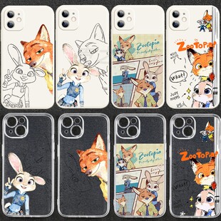 疯狂动物城2朱迪尼克手机壳适用vivos30s20s19简约x200卡通iqooz10turbo可爱iQOONeo10/11 OPPOFindx9 Reno14