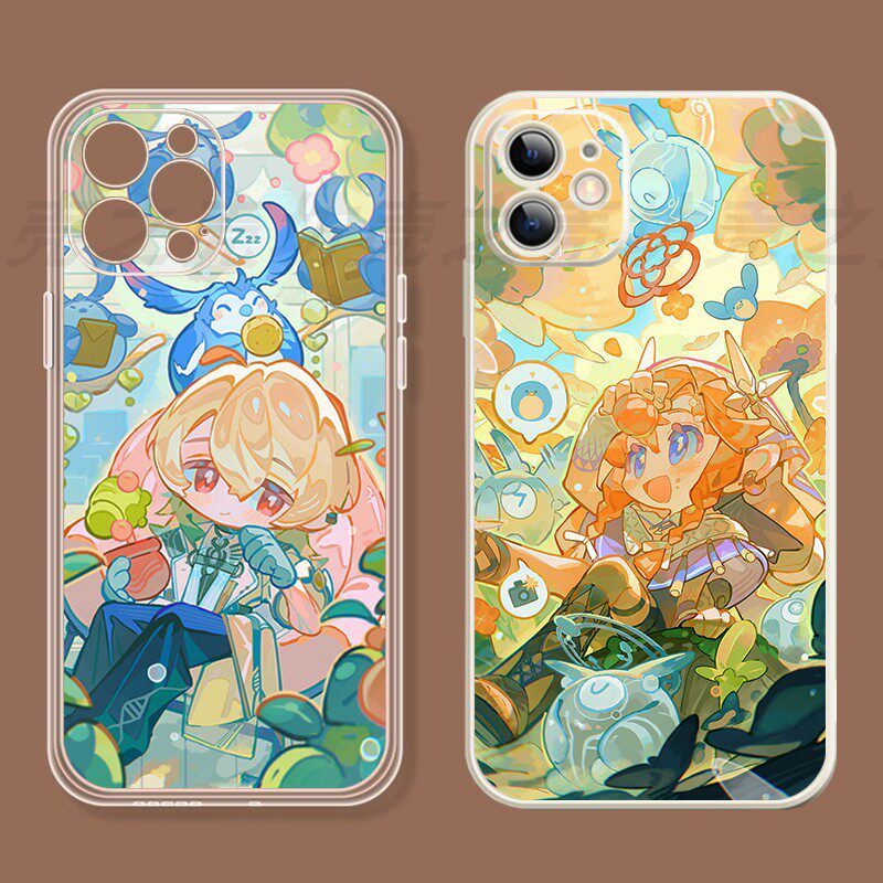 鸣潮Q版陆赫斯西格莉卡手机壳适用苹果17e/16/15/14/13iphone12promax硅胶11一加Turbo6V魅族21一加Ace6t全包