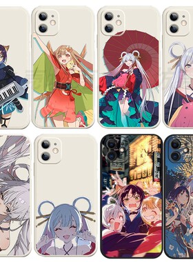 超时空辉夜姬手机壳适用vivos50s30s20月见八千代x200酒寄彩叶iQOONeo10/11 OPPOFindx9X8 Reno15/k13turbo