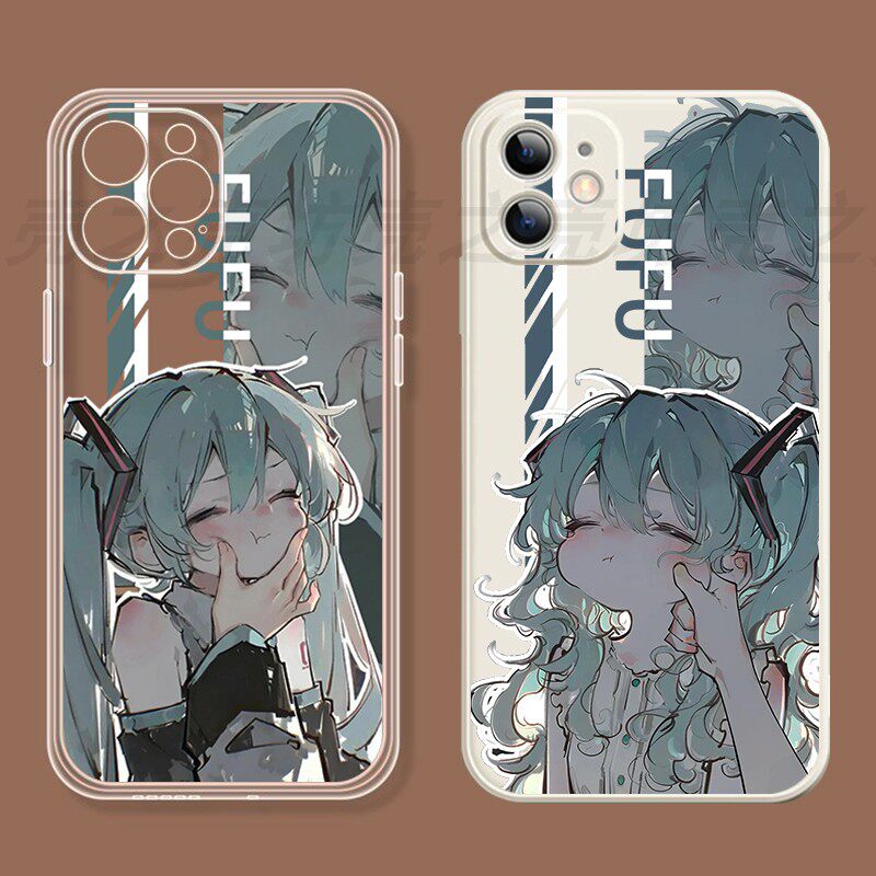 fufu初音未来周边手机壳适用苹果17/16/15/14/13可爱iphone12promax二次元11卡通一加Turbo6V魅族21一加Ace6t