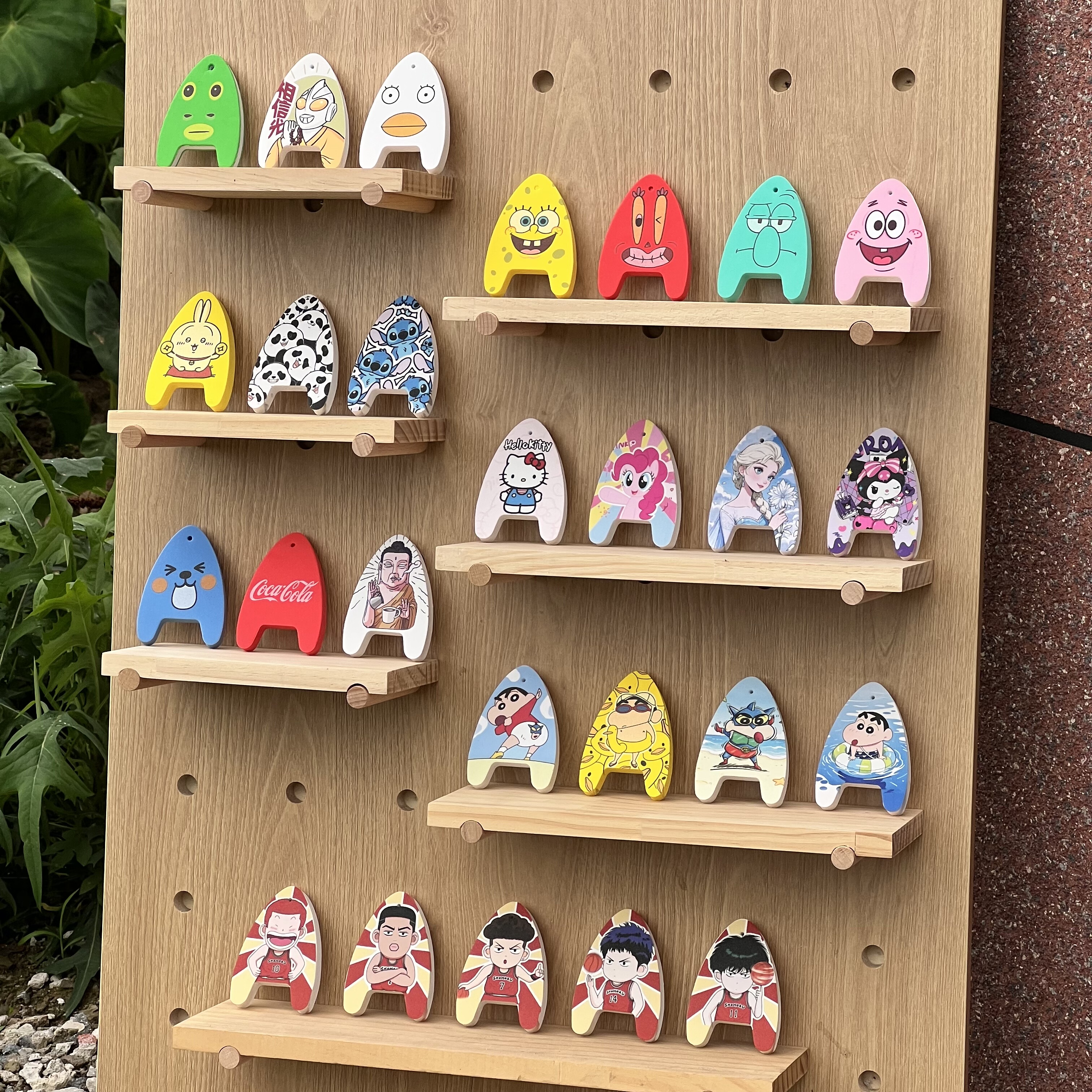 迷你浮板 迷你小浮板挂件 eva材质 A字打水板图片