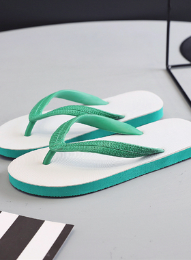 泰国鱼牌人字拖橡胶底耐磨防滑防臭夏季男士潮流夹脚越南沙滩拖鞋