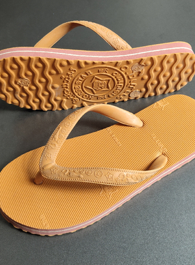 泰国星马人字拖老式鲨鱼牌夏天沙滩休闲防滑桂马男女情侣耐磨夹脚