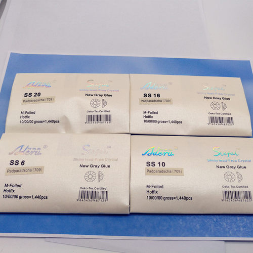 Aderu阿德露709水莲红烫钻无铅环保散钻美甲饰品服装鞋装饰用水钻