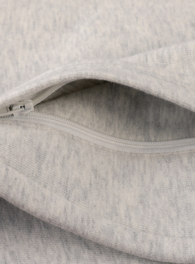 匹戏340g纯棉毛圈布拉链口袋平角卫裤男早春休闲纯色宽松运动长裤