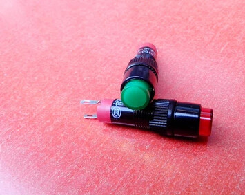 永前LA128A-12A-D 12mm圆形信号灯 电源指示灯DC12 24V AC220V