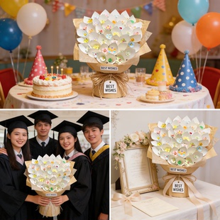 陶瓷花束成品陶瓷花束成品景德镇一岁一礼手工diy材料包实用圣诞