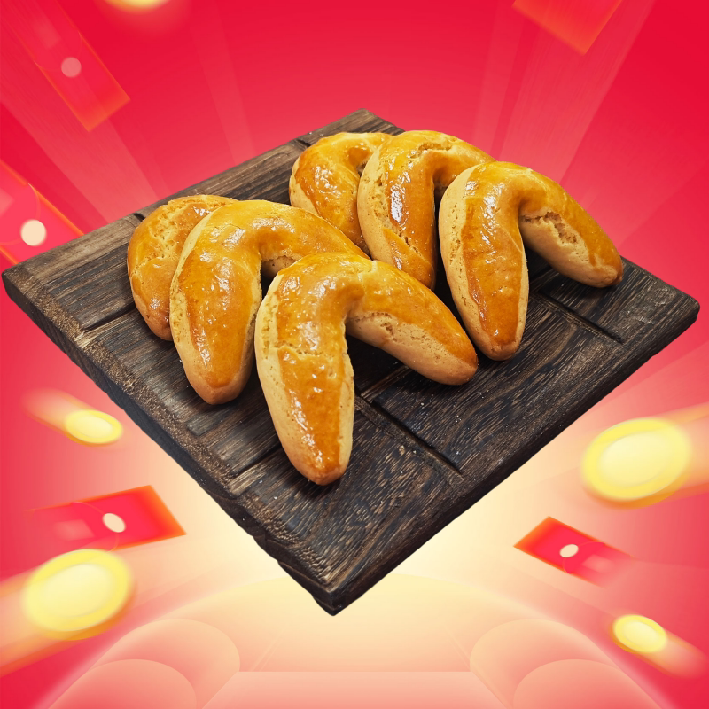 天津特产洋三样香蕉条老式传统手工点心糕点零食小吃早餐500克