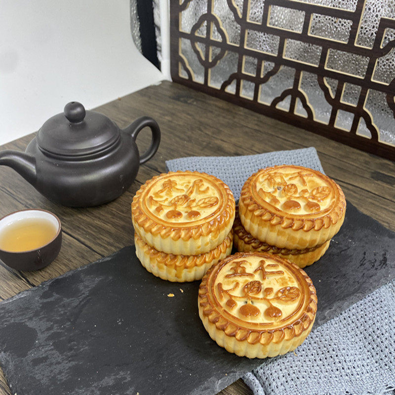 天津特产传统提浆手工老月饼五仁百果枣泥山楂豆沙葡萄干多味真空