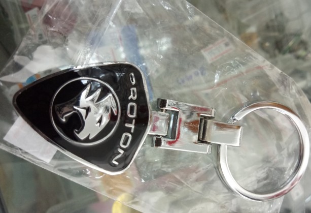 宝腾钥匙扣汽车钥匙车标扣圈金属马来西亚 PERODUA myvi proton-封面