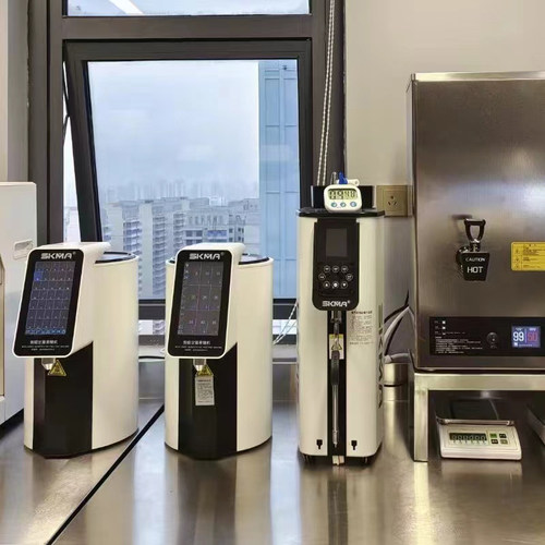 SKMA 商用开水机智能能触屏果糖机奶泡机糖果定量机封口机全自动