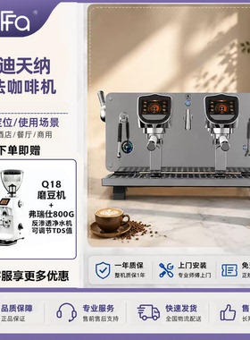 KAFFA/一代二代卡法咖啡机单头双头半自动意式商用咖啡店REART