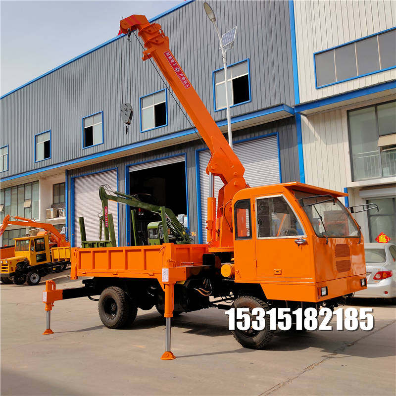 四不像随车吊随车挖四驱运输车加装挖臂车载吊机现车发货支持定制