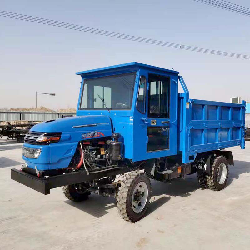 四不像拖拉机小型四驱农用车 载重王爬坡运输翻斗自卸车爬山虎