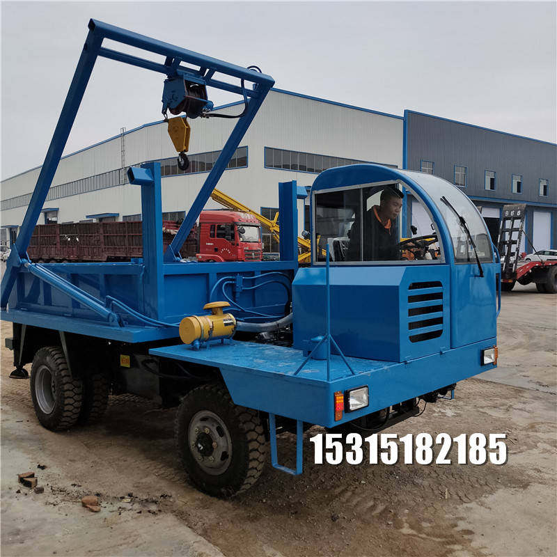 龙门架随车吊 农村下葬吊棺车 随车挖吊一体机 操作简单省时省力