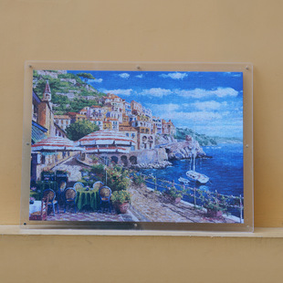 KORS拼图阿马尔菲海岸1000片油画风拼图成人版解压益智玩具礼物