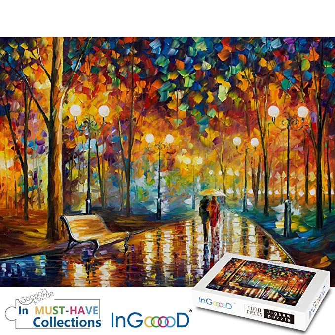 美国ingooood正品加厚木质拼图