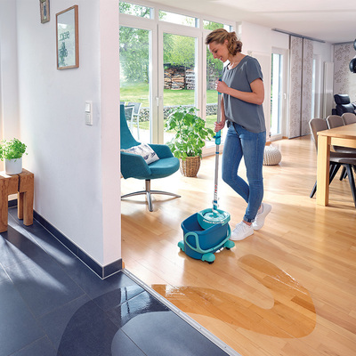 利菲leifheit德国进口圆形地拖