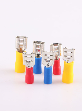 拍前询价FDD125110q/187/250公母对接预绝缘插簧接线端子2250议价