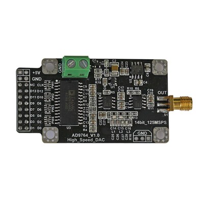 拍前询价AD9764 高速DAC波形发生器数模转换器模块 1T4位125M 议