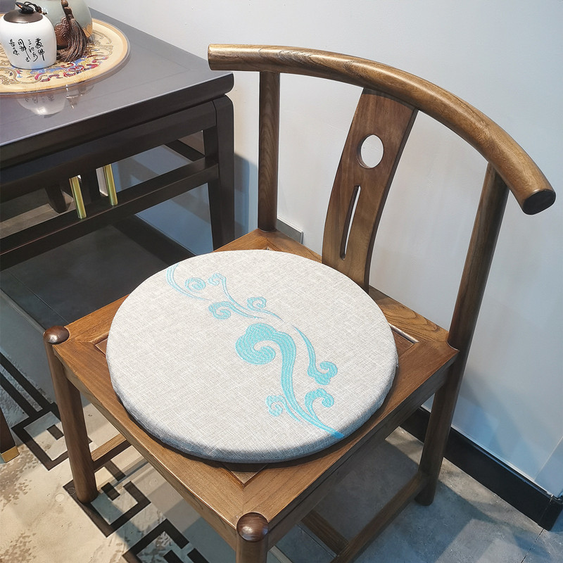 新中式圆坐垫椅垫藤椅茶凳蒲团飘窗垫鼓凳纯色海绵垫子包邮可拆洗,居家布艺,蒲团,淘宝优惠券,粉丝福利购,淘宝优惠卷