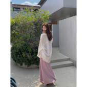 白色衬衫 女长袖 慵懒风宽松休闲防晒开衫 MULVAN 外套外搭薄款 上衣