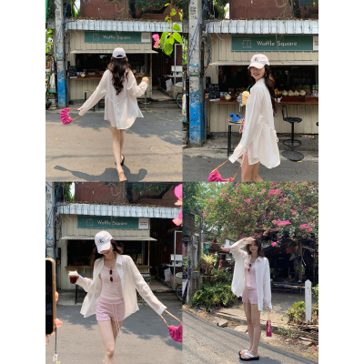 休闲宽松薄款莱赛尔衬衣