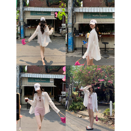 休闲宽松薄款莱赛尔衬衣