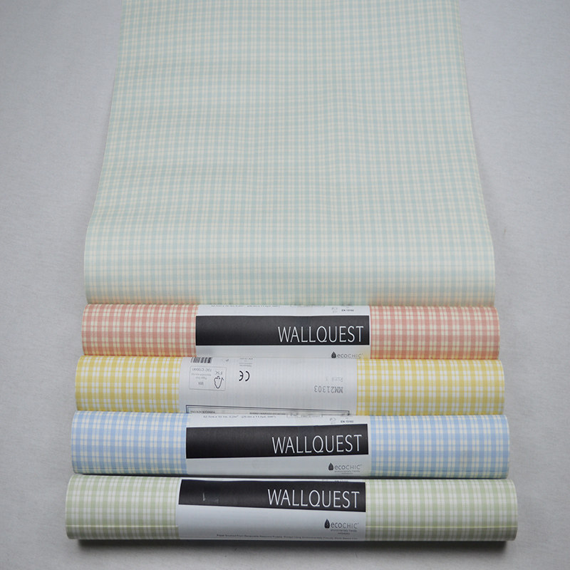 进口壁纸尾货木纤维纯纸壁纸现代简约仿布方格子客厅卧室书房墙纸|ruв категории награду материалов, обои, чисто бумажных обоев - от Buy2taobao.com для оказания профессиональной услуги покупки агента Taobao