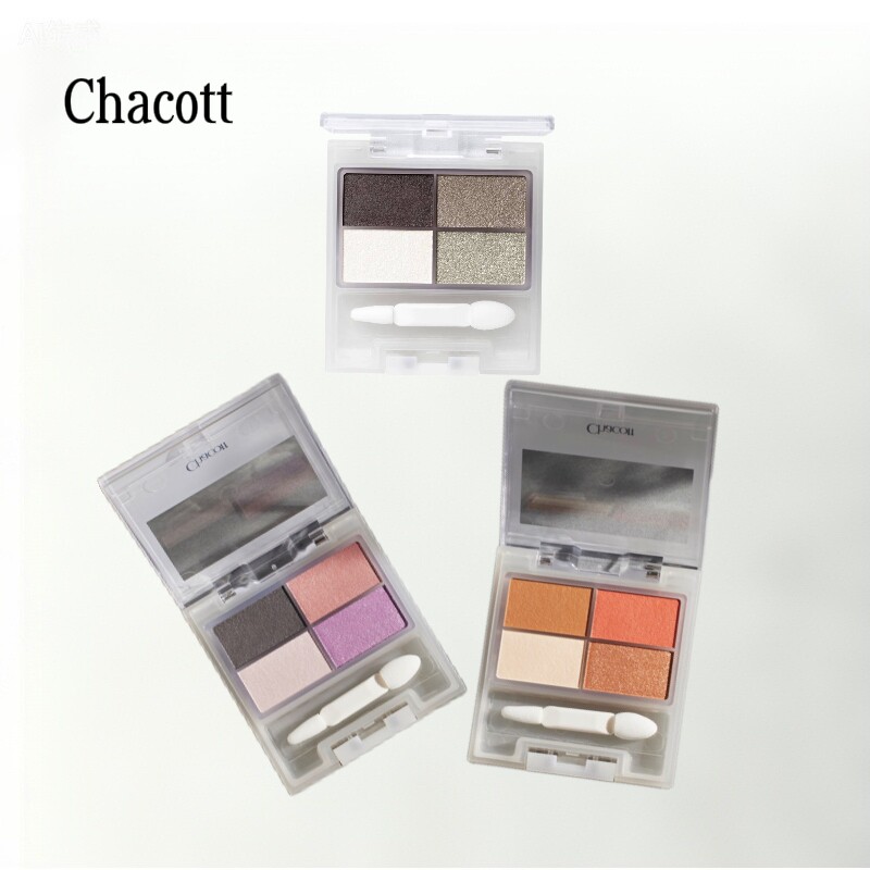 日本CHACOTT插头四色眼影514小样